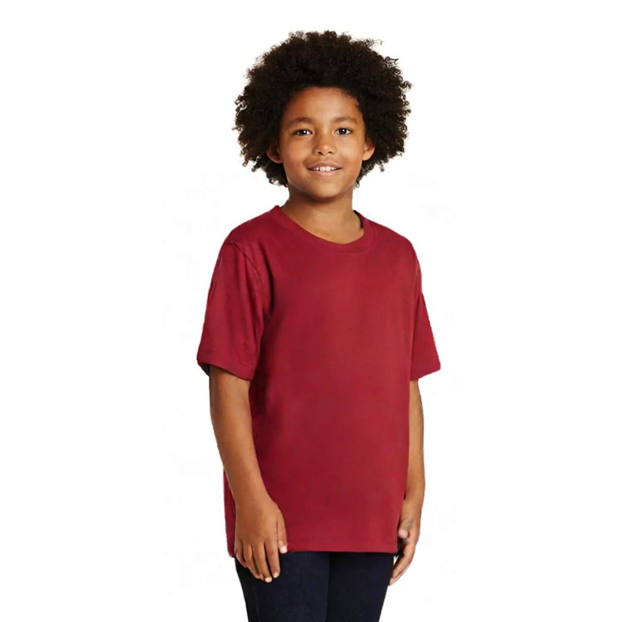 12 Pack Gildan® Heavy Cotton Youth Crewneck Short Sleeve T-Shirt for Sports & Customizable Blank Tee